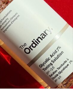 تونر گلیگولیک اسید اوردینری