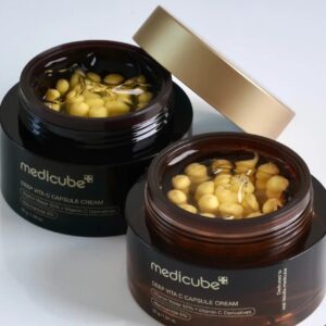 کرم کپسولی ویتامین سی مدی کیوب/ضد لک